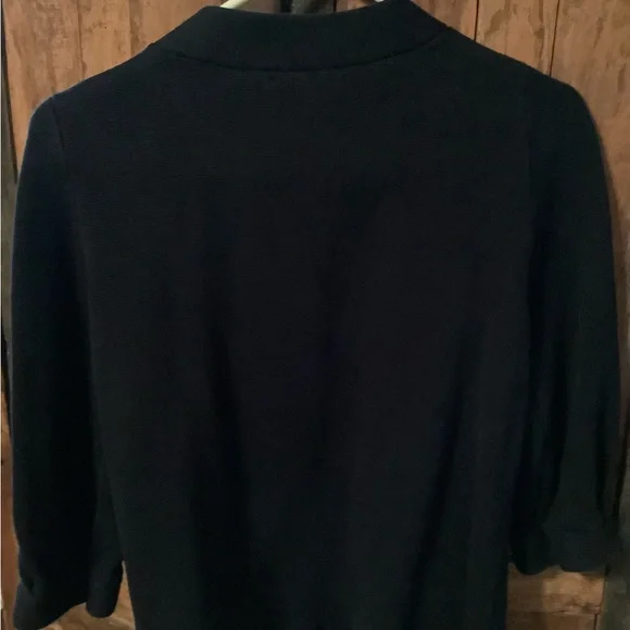 J. Crew Classic Black Pea Coat - Picture 3 of 6